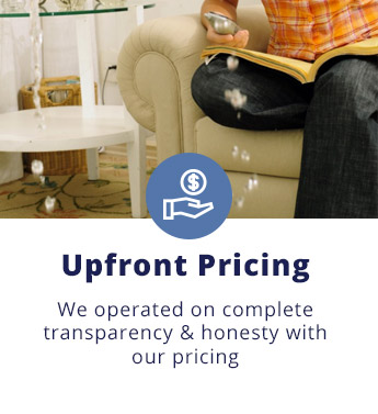 Upfront Pricing: We operated on complete transparency and honesty with our pricing